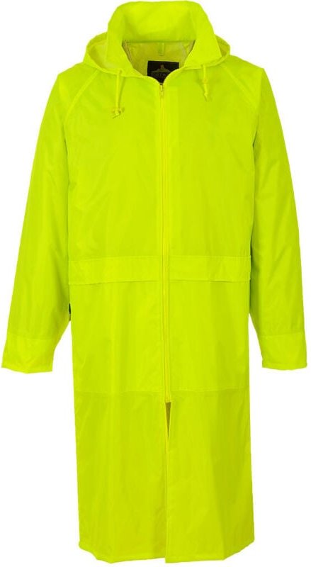 Klassischer gelber Regenmantel S