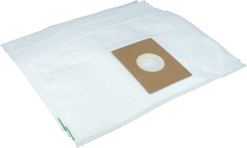 10x Staubsaugerbeutel kompatibel mit Fakir / Nilco Professional t 115 Staubsauger - Mikrovlies, 37,5cm x 23cm, Weiß - Vh...