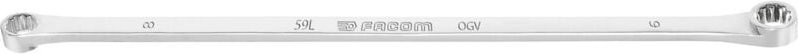 FACOM Doppelringschlüssel gerade lang 12x13 mm