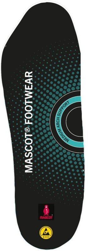 Mascot MASCOT® FOOTWEAR Einlegesohle mittlere Fußwölbestütze Gr. 42 schwarz