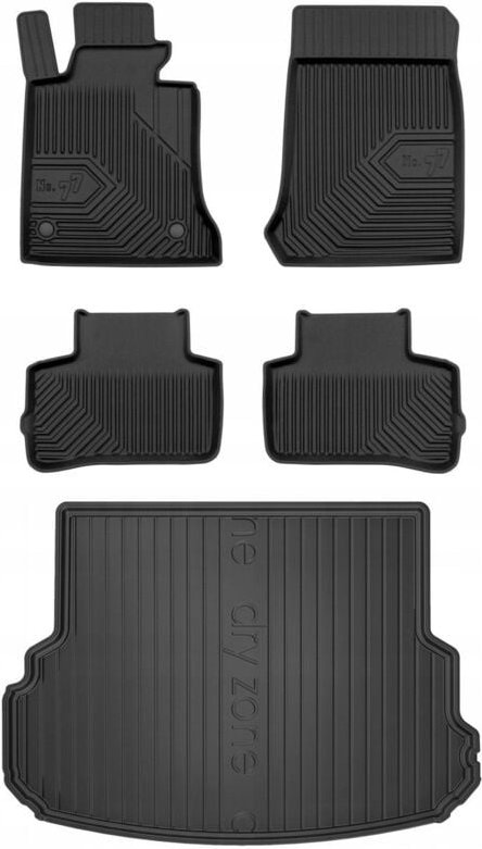 Thumbnail - SET 77 Fußmatten und Matte Mercedes GLK X204 2008-2015