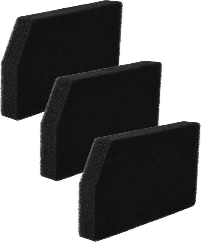 3x Staubsaugerfilter Ersatz für Rowenta RS-RT4042 Filter für Staubsauger - Schaumstofffilter - Vhbw