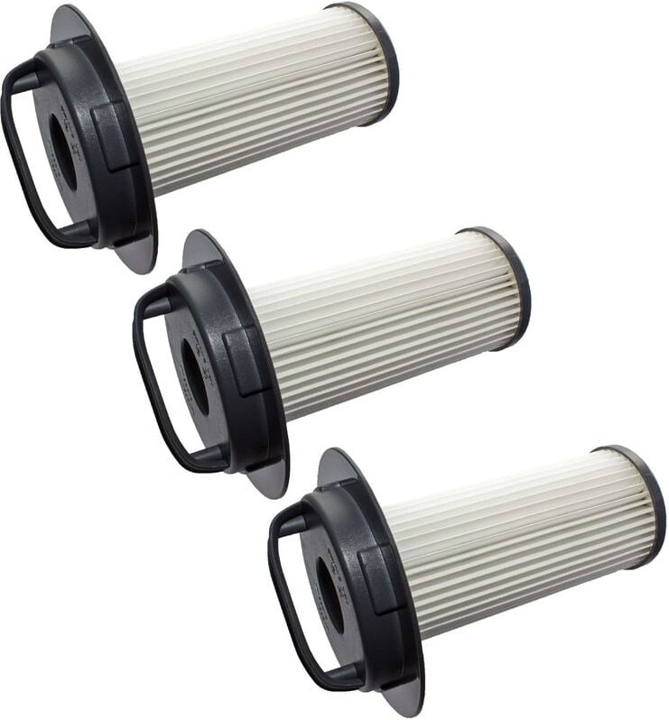 Filterset 3x Staubsaugerfilter kompatibel mit Philips Marathon FC9204/02, FC9205/01, FC9204/01 Staubsauger - hepa Filter...