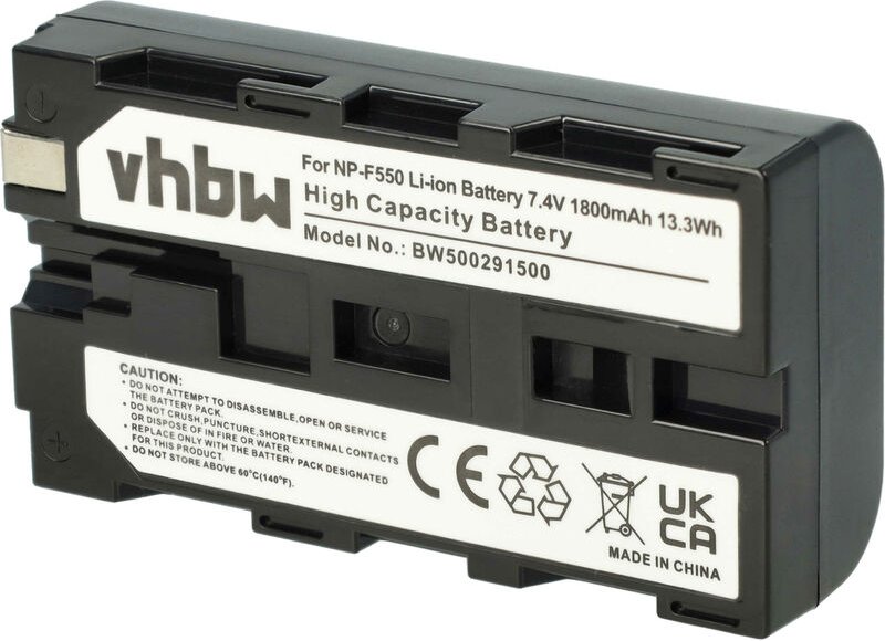 Vhbw - Akku kompatibel mit aml M5900, M7100, M7220, M7221, M7225, M7500 Barcodescanner pos (1800mAh, 7,2V, Li-Ion)