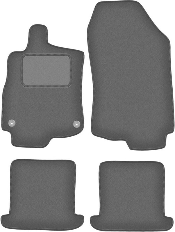 Graphit-Fußmatten für: Renault Megane III Cabrio (2008-2015)