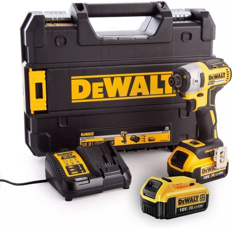 Schlagschrauber 18V xr 205 Nm (2x4,0 Ah) in tstak Dewalt DCF887M2