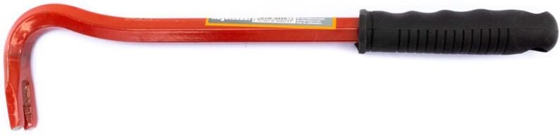 TrendLine Nagelheber, Nageleisen, Nagelzieher, Geißfuß, rot, Gummigriff