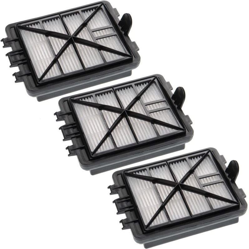 3x Staubsaugerfilter kompatibel mit Kärcher vc 6200, vc 6100, vc 6150, vc 6, vc 6250 pet Staubsauger - Abluftfilter (EPA...