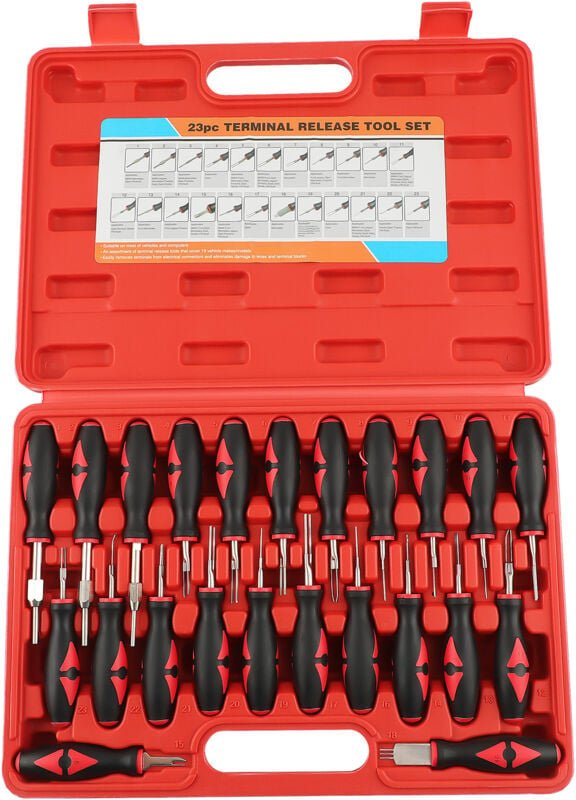 Maxpeedingrods - Entriegelungswerkzeug Stecker Auspinwerkzeug Set iso Pin Lösewerkzeug kfz 23tlg.