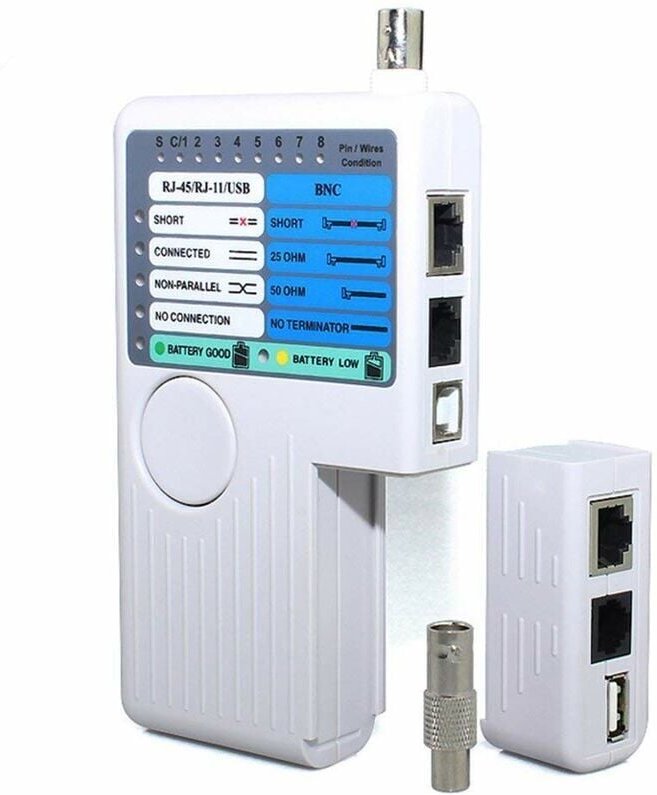 SNQ - RJ11 RJ45 usb bnc Netzwerkkabeltester für utp stp LAN-Kabel-Tracer
