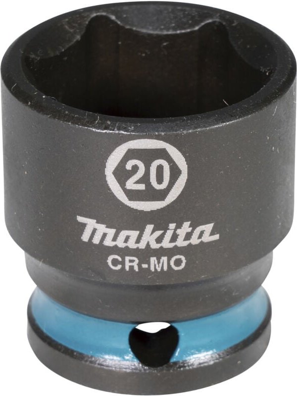 E-16019 Steckschlüssel 3/8" SW20 Impact Black kurz - Makita