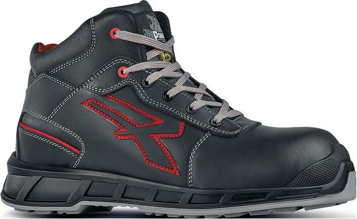 Sicherheitsstiefel Sting Gr.43 W.11 schwarz-rot S3S ci fo sr esd