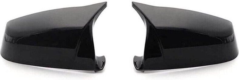 Paar glänzende Seitenspiegelabdeckungen für bmw 5er 6er 7er 2008-2013,
