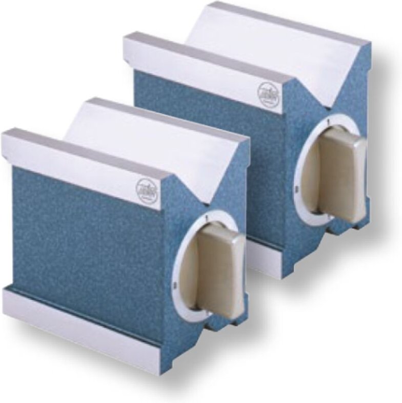 Ultra Präzision - Magnet- Mess- und Spannprismen Paar Spezialstahl 100x70x96mm GG-0,004mm