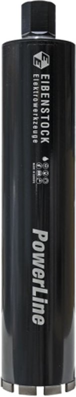 EIBENSTOCK Diamant-Nass-Bohrkrone 1 ¼" PowerLine Ø 102 mm, Nutzlänge 450 mm, 9 Segmente