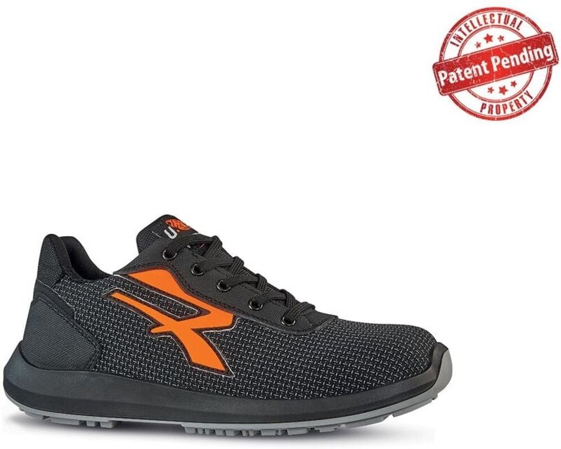 Sicherheitsschuhe niedrige TAURUS ESD S3 CI SRC - Schwarz/Orange 44