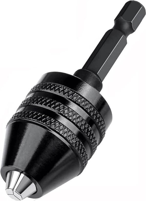 Bohrfutter, Sechskantschaft-Schnellspannbohrfutter, Schnellwechseladapter, Konverter, Bohradapter (0,3–6,5 mm) – RAPANDA