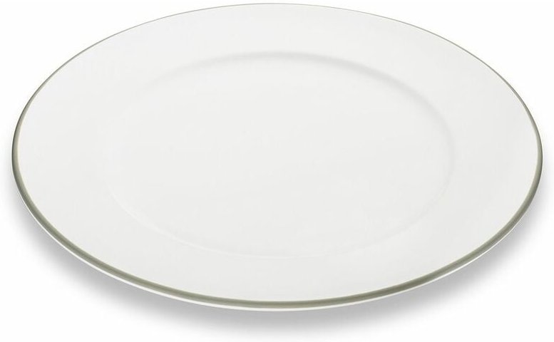 Thumbnail - Gmundner Keramik - Grauer Rand, Speiseteller Gourmet (ø 29cm)