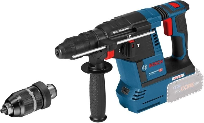 Bosch Akku-Bohrhammer gbh 18V-26 f Solo inkl. Zubehör-Set - 0611910000