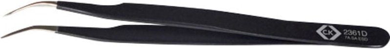 C.K T2361D ESD Pinzette 7a SA-ESD Spitz, gebogen, fein 120 mm