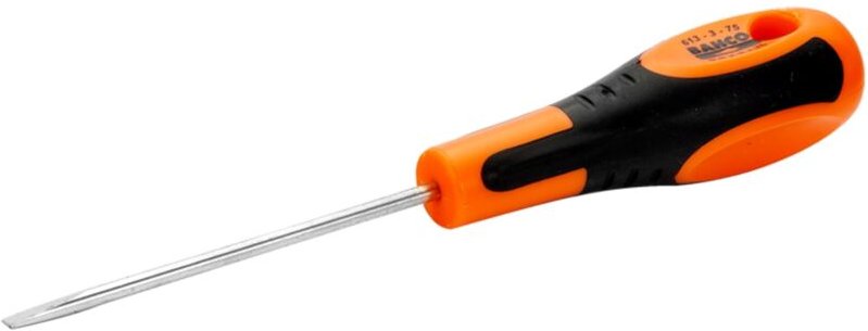 Schraubendreher für Schlitzschrauben, gerade, mit Gummigriff, 1,20 mm x 6,5 mm x 150 mm - Bahco