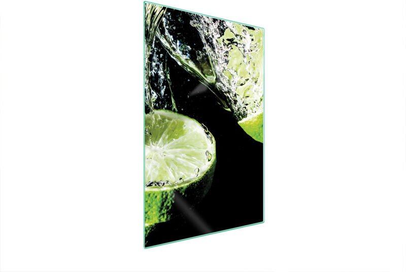 Glasschneidebrett 35x52 Limette