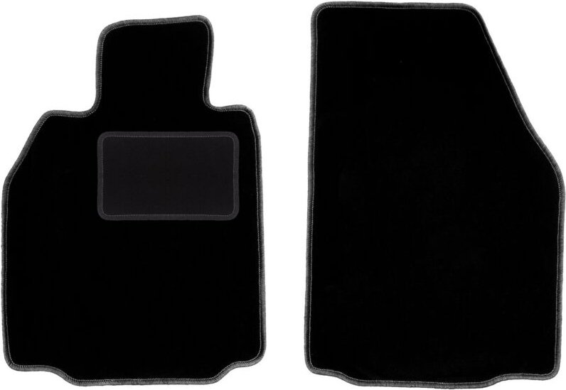 Vordere Matten schwarz für: Porsche 911 (Typ 997) Cabrio, Coupé, Targa (2002-2012)