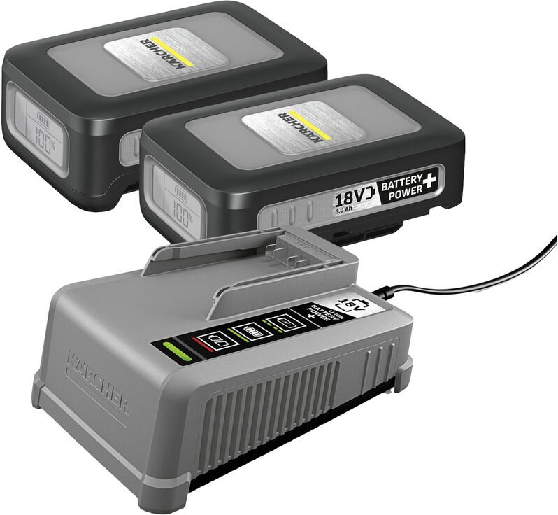 Kärcher Professional Starter Kit Battery Power+ 18/30 2.445-072.0 Werkzeug-Akku und Ladegerät 18 V