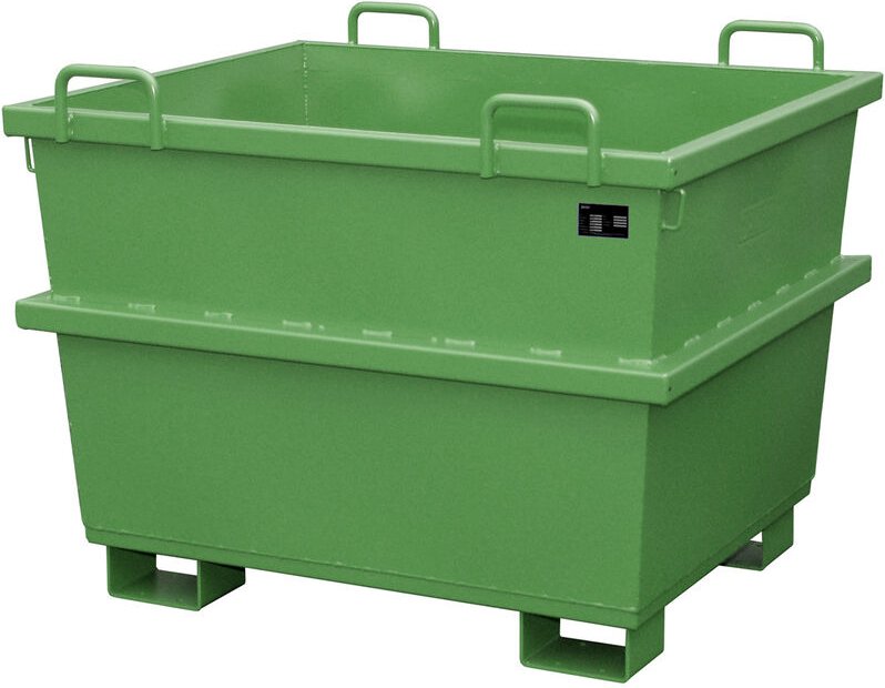 Bauer Universalcontainer UC 750, lackiert, Resedagrün