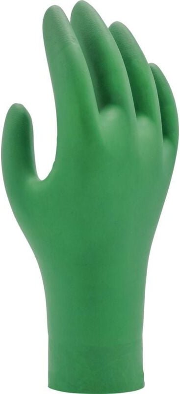 Einweghandschuh 6110PF, Nitril, Gr. xl (Pack=100 Stück) - Showa