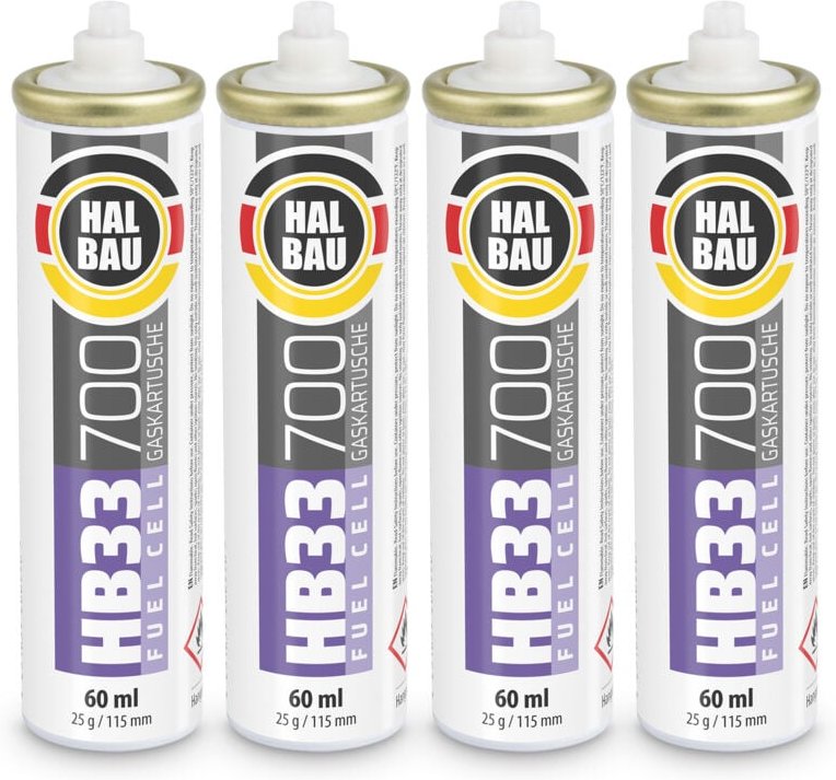 Thumbnail - Gaskartusche für gasbetriebene Setzgeräte 115mm HB33 – 4 St. - Halbau