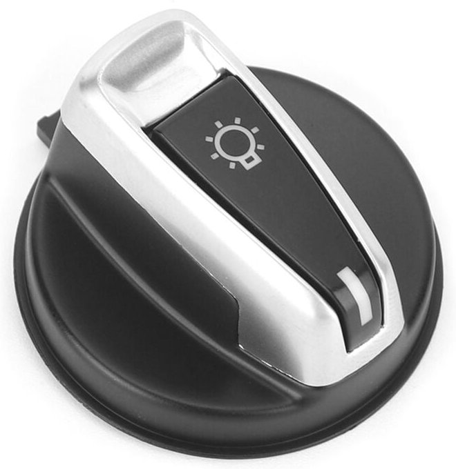 Eosnow - Auto-Scheinwerfer-Scheinwerfer-Schalterknopf-Knopf-Abdeckung, passend für 3er-Serie 318 320 325 330 335