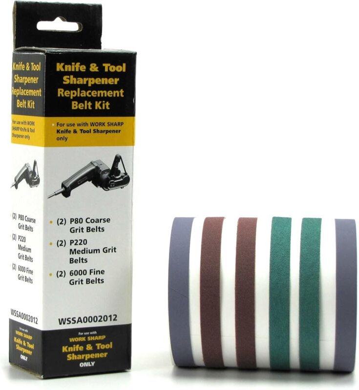 Thumbnail - Work Sharp - Drill Doctor 56210 Ersatz-Schleifbänder-Set für wskts je 2 Stk. P80, P220, P6000