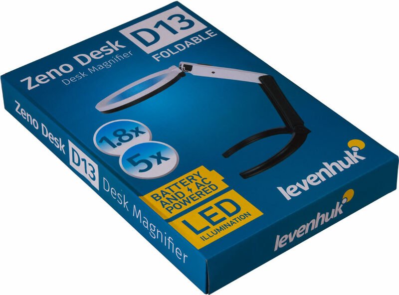 Lupe Levenhuk Zeno Schreibtisch D13