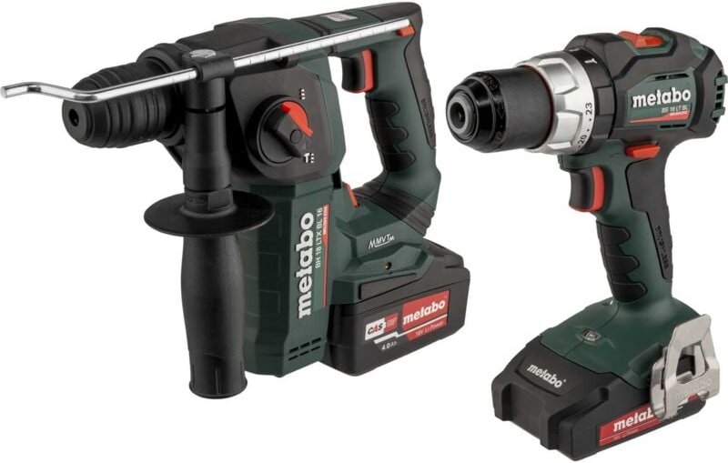Metabo - Akku Combo Set 2.5.2 18V bs 18 lt bl + bh 18 ltx bl 16 x 145 l