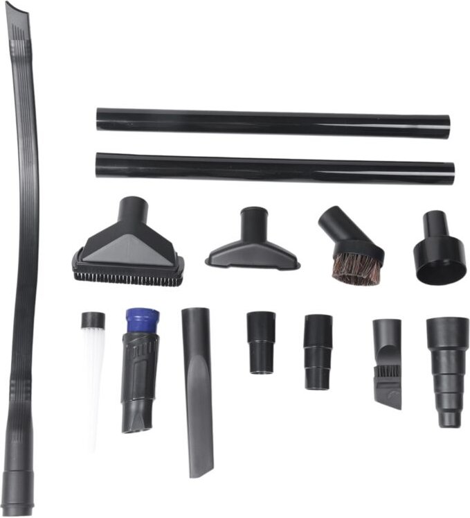 13-teiliges Vakuum-Befestigungsset, Nass- und Trocken-Schlauchadapter aus Kunststoff