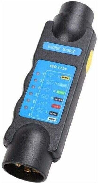 Autoanhänger-Tester, 12 v, 7-poliges Anhänger-Testwerkzeug, Verdrahtungsstromkreistester, Diagnosewerkzeuge, Steckdosen-...