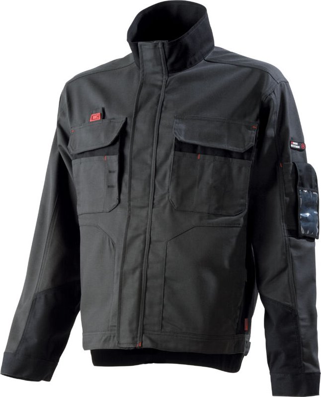 Ventus Jacke Grau Charcoal / Schwarz Xl