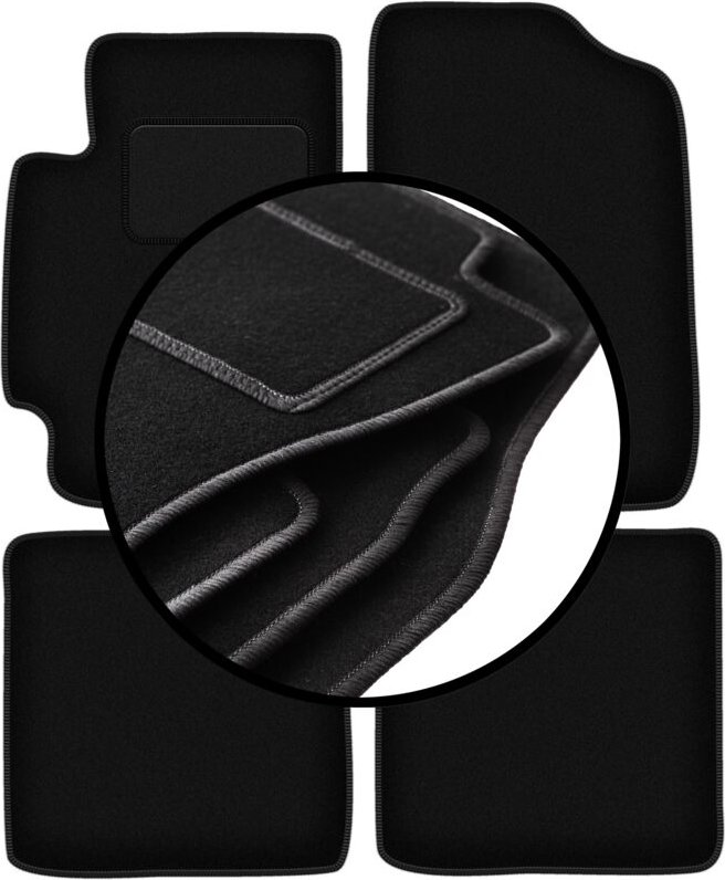 Komplettset Veloursmatten für: Lexus GS I Limousine (1991-1997)