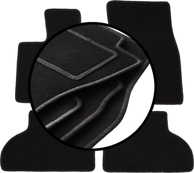 Komplettset Veloursmatten für: BMW X5 F15 SUV (2013-)