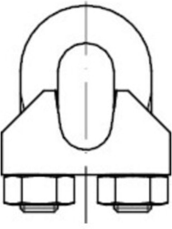 Pösamo din 741 (ehem.) A4 4mm/M4 1/8 hp 5 Stk