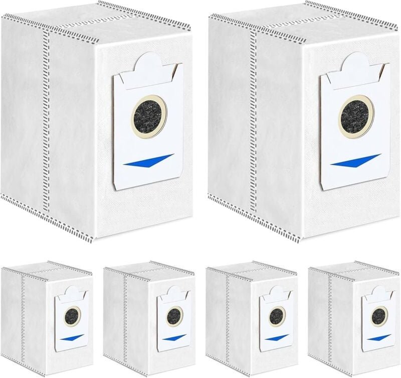 Beutel für Ecovacs DEEBOT T30 Pro Omni Roboterstaubsauger, T30 Omni Zubehör, 3,4 l große Staubbeutel, Ersatzteile