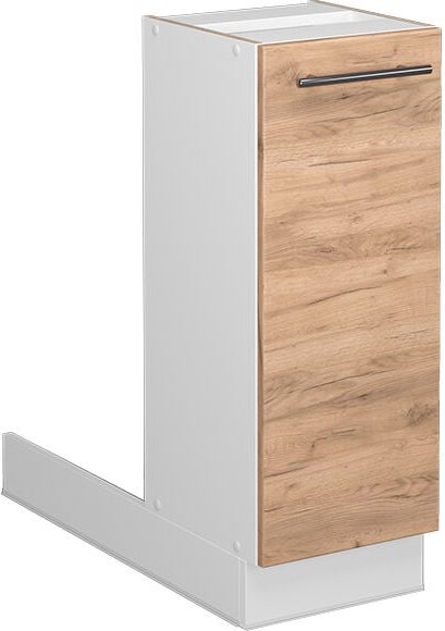 Vicco - Kücheninsel Fame-Line, Goldkraft Eiche, 30 cm ohne Arbeitsplatte