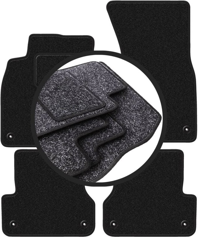 ANTHRA Autofußmatten für: Audi A6 C7 Limousine, Kombi, Avant (2011-2017)