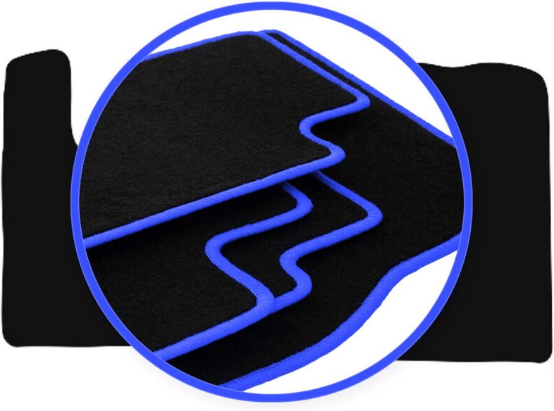 CARLUX-BLUE Autofußmatten für: Scania R LKW (2018-)