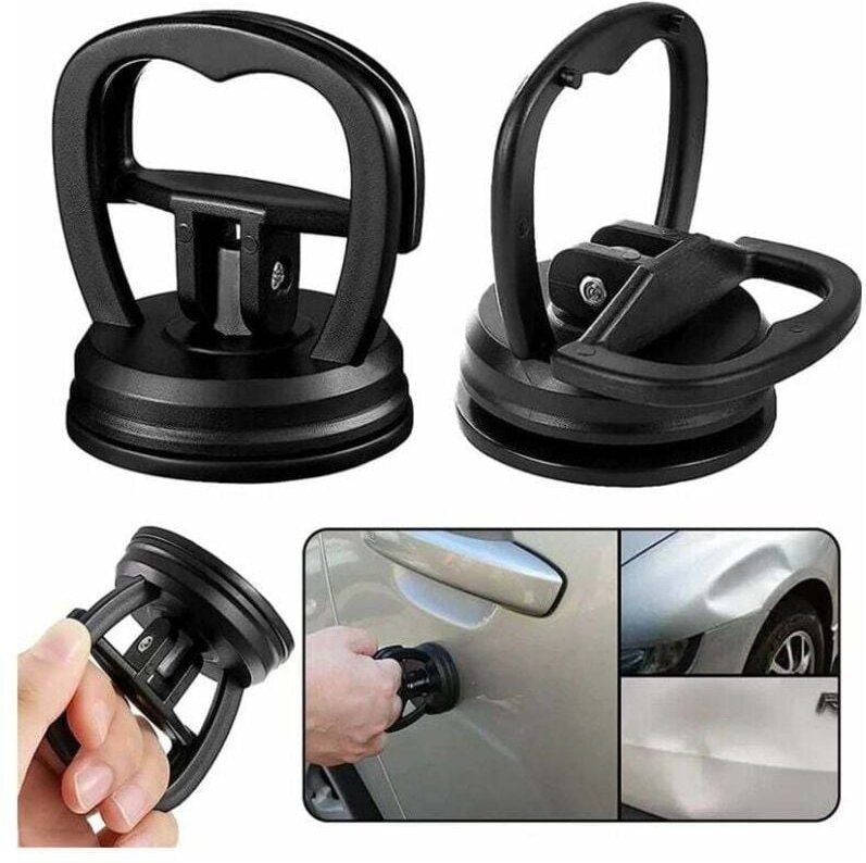 KZQ - 2 Stück Auto-Dellenentfernungs- und Reparaturwerkzeug mit Saugnapf, für Fenster, Türgriff, Spiegel, Granit, Heben ...
