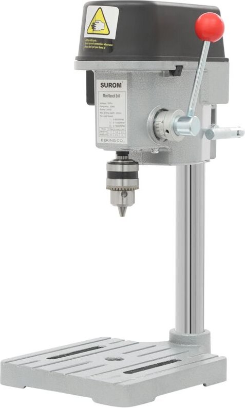 Thumbnail - Standbohrmaschine Säulenbohrmaschine 340 Watt Mini Tischbohrmaschine Drehzahlregelung 0-16000rpm Bohrfutter 1-10mm Bohrt...