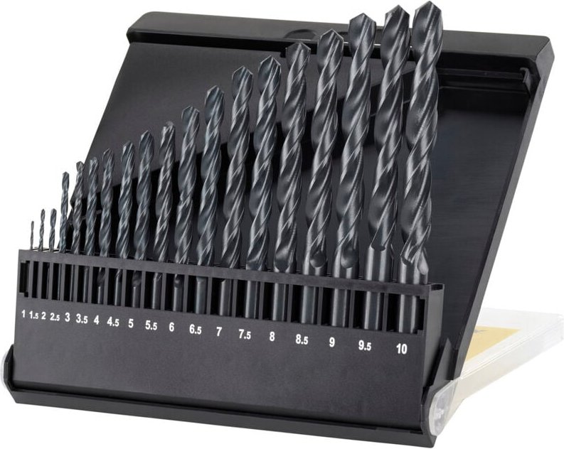 Irwin - wierło metal hss-r din338 kpl.19szt. 1-1,5-2-2,5-3-3,5-4-4,5-5-5,5-6-6,5-7-7,5-8-8,5-9-9,5-1