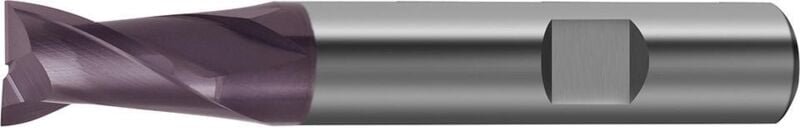 Schaftfräser kurz DIN6527VHM TiALN Z2 Schaft hb 12mm gühring