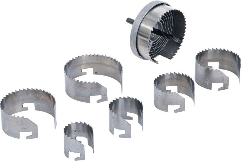 Lochsägen-Satz ø 26 - 63 mm Tiefe 25 mm 7-tlg.